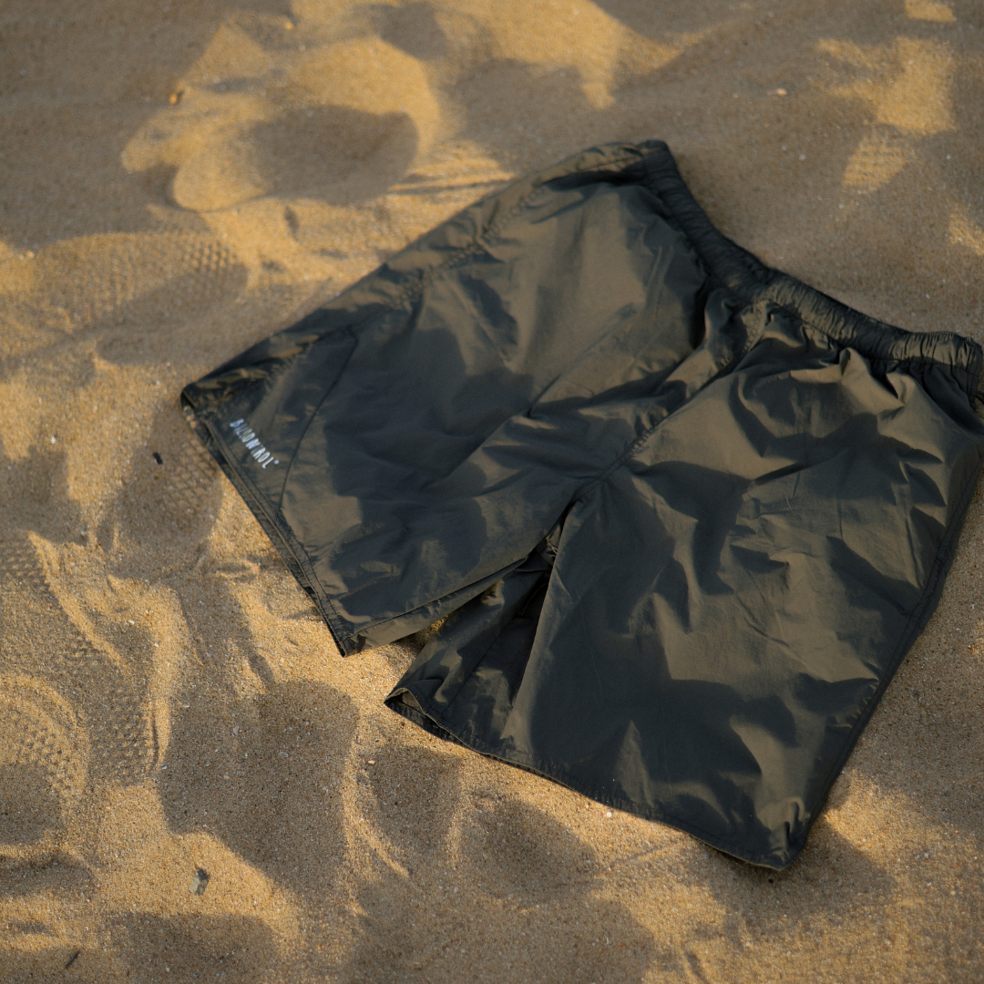 Beach Nylon Shorts - Grey Green