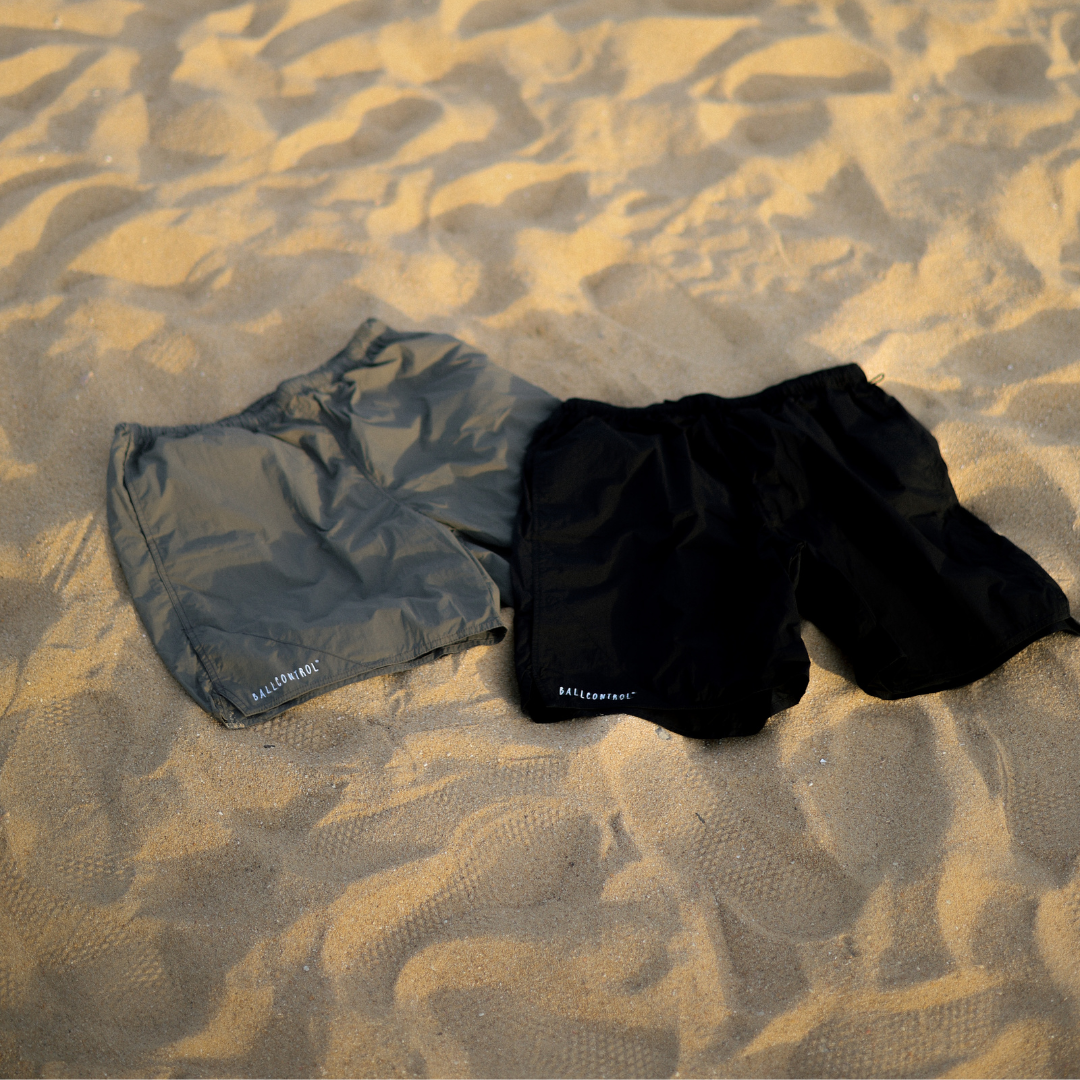 Beach Nylon Shorts - Black