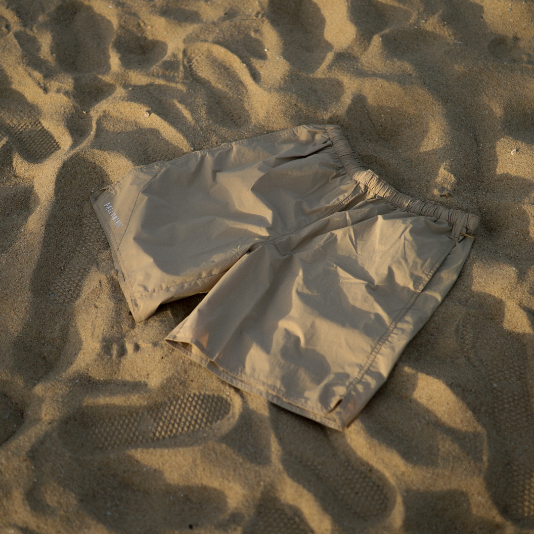 Beach Nylon Shorts - Sand