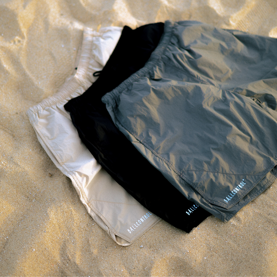 Beach Nylon Shorts - Grey Green
