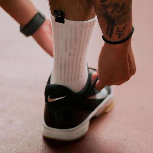 S2023 WHITE SOCKS x3